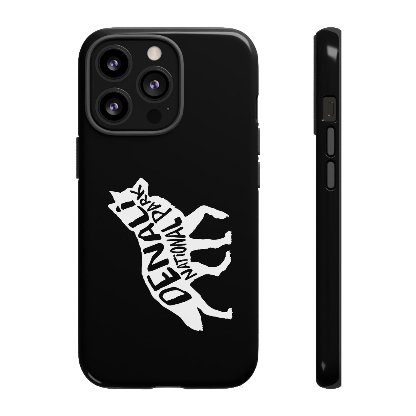 Denali National Park Phone Case - Wolf Design