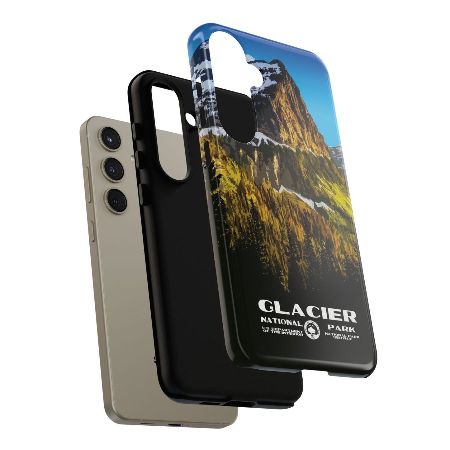 Glacier National Park Phone Case - WPA Style