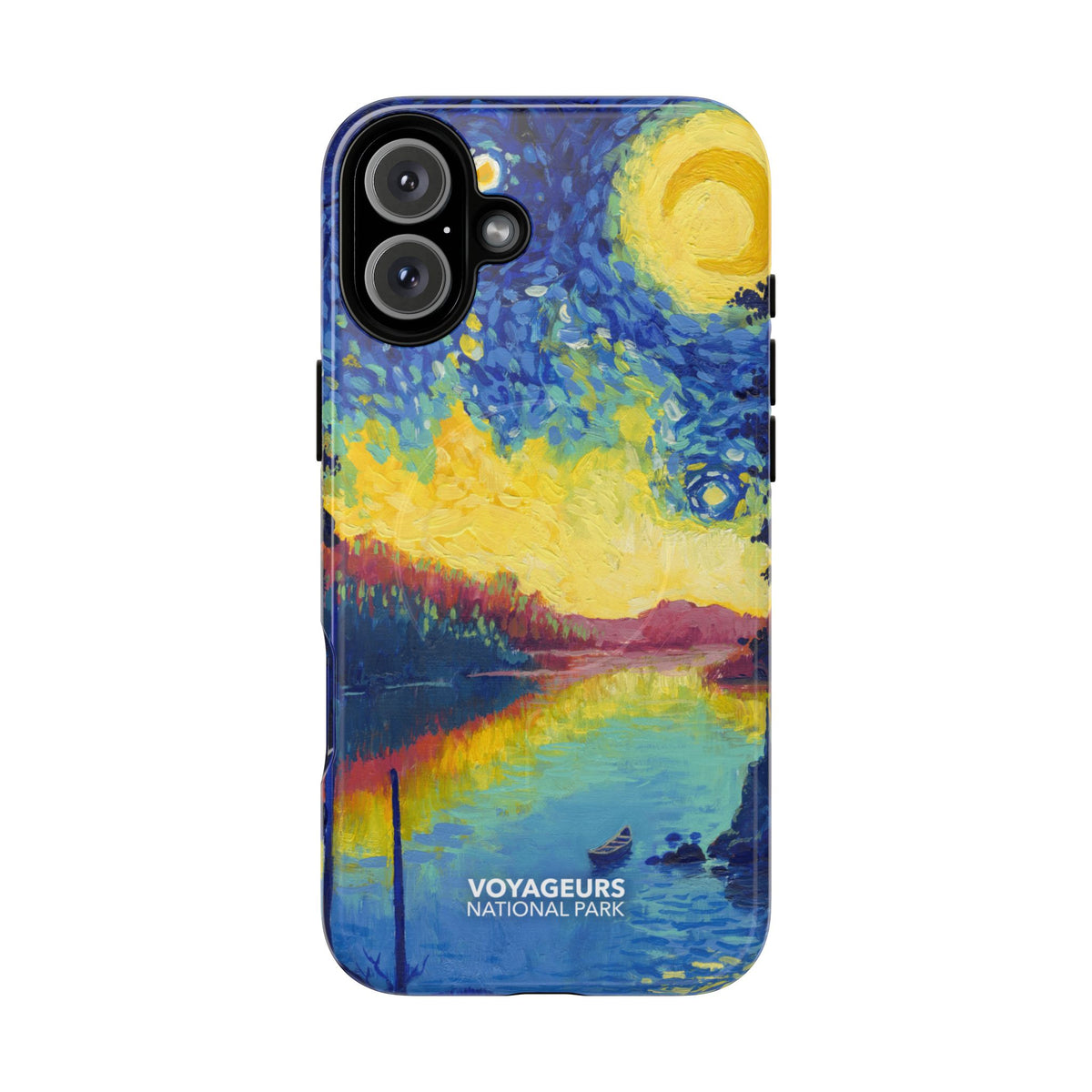 Voyageurs National Park iPhone Case with MagSafe - Starry Night