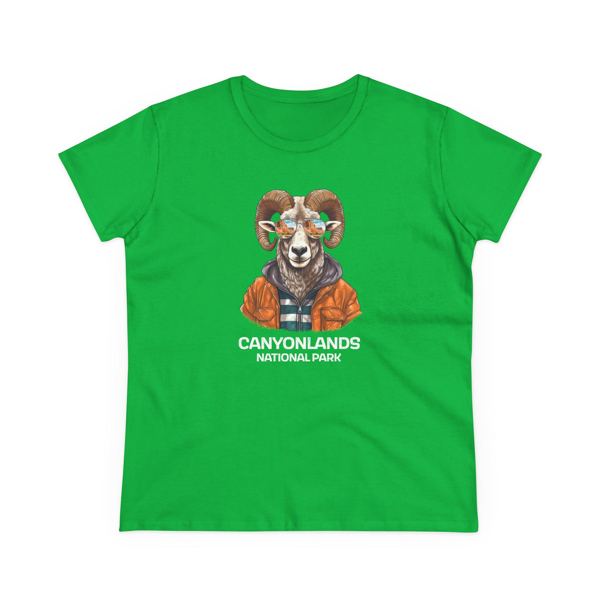 Canyonlands National Park Women's T-Shirt - Cool Bighorn Sheep