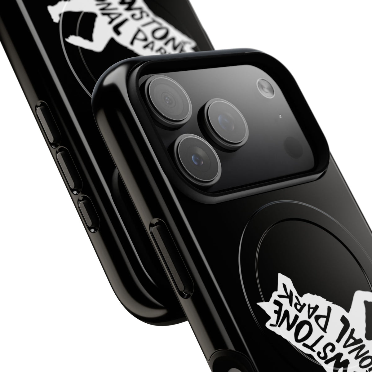 Yellowstone National Park iPhone Case with MagSafe - Wolf Design