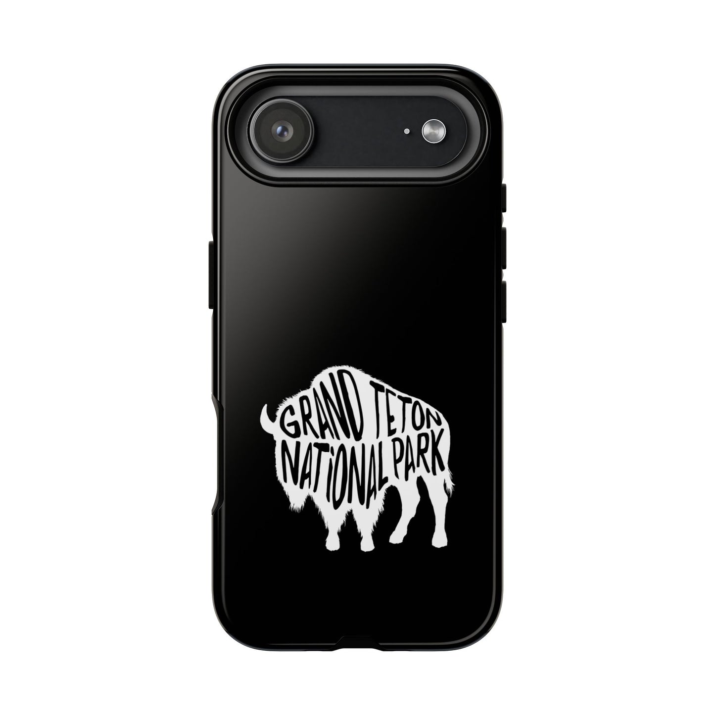 Grand Teton National Park Phone Case - Bison Design