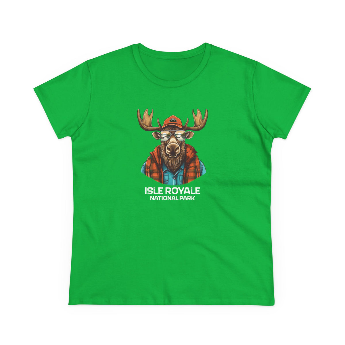 Isle Royale National Park Women's T-Shirt - Cool Moose