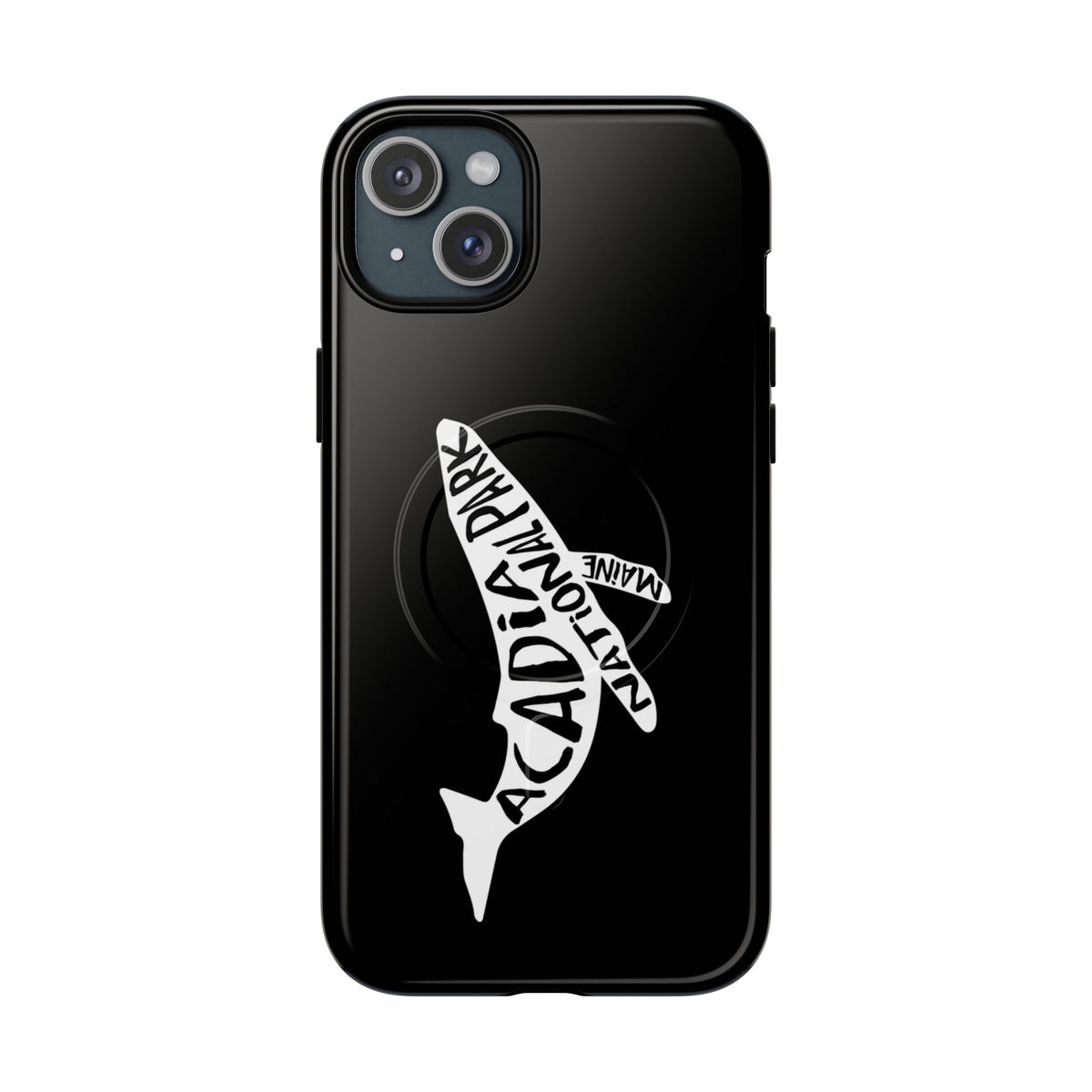 Acadia National Park iPhone Case with MagSafe - Humpback Whale Design