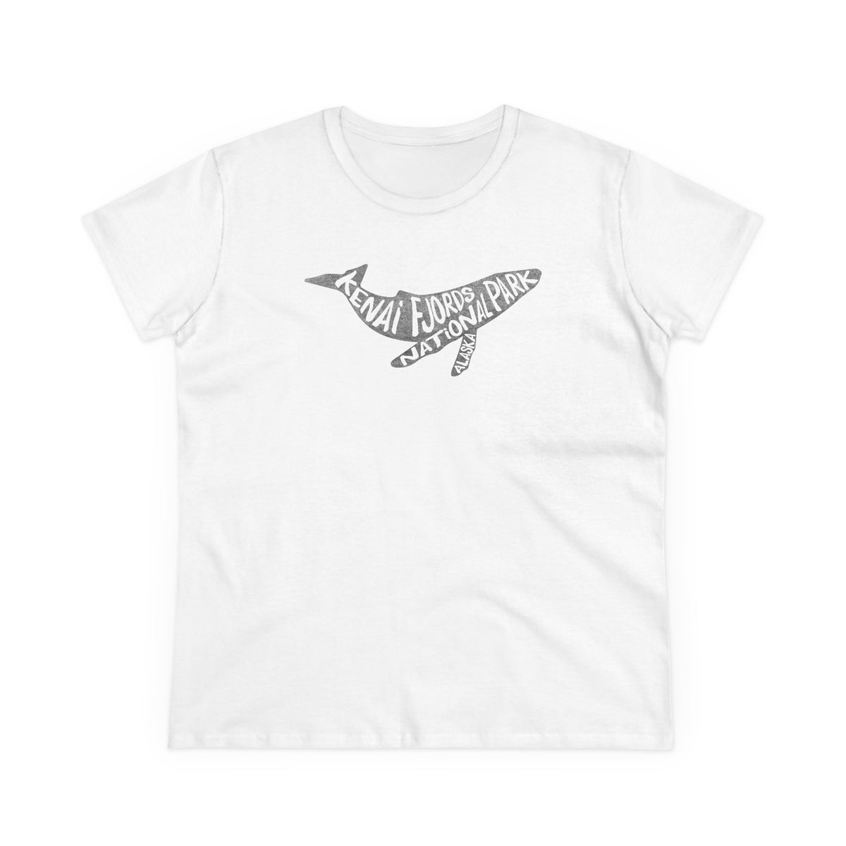 Kenai Fjords National Park Women's T-Shirt - Humpback Whale