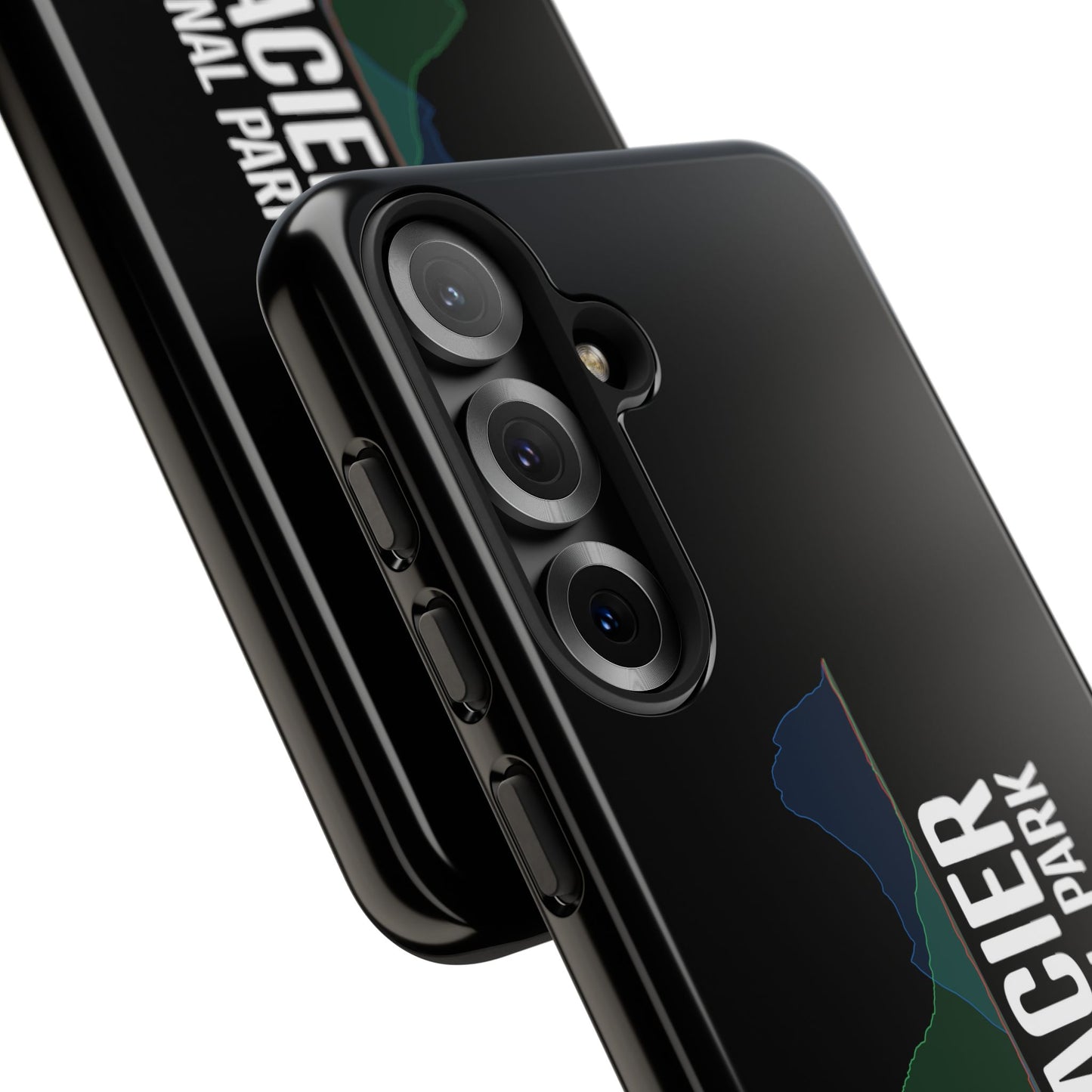 Glacier National Park Phone Case - Histogram Design