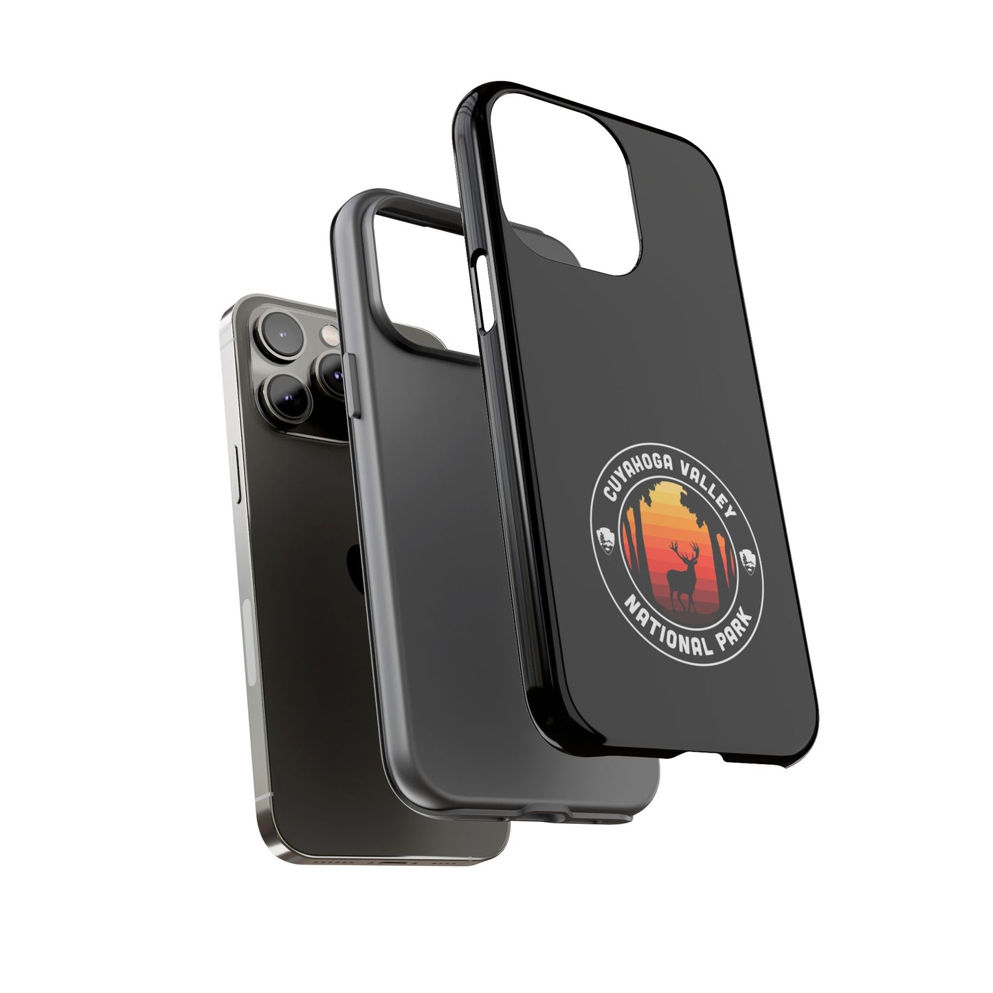Cuyahoga Valley National Park Phone Case - Round Emblem Design