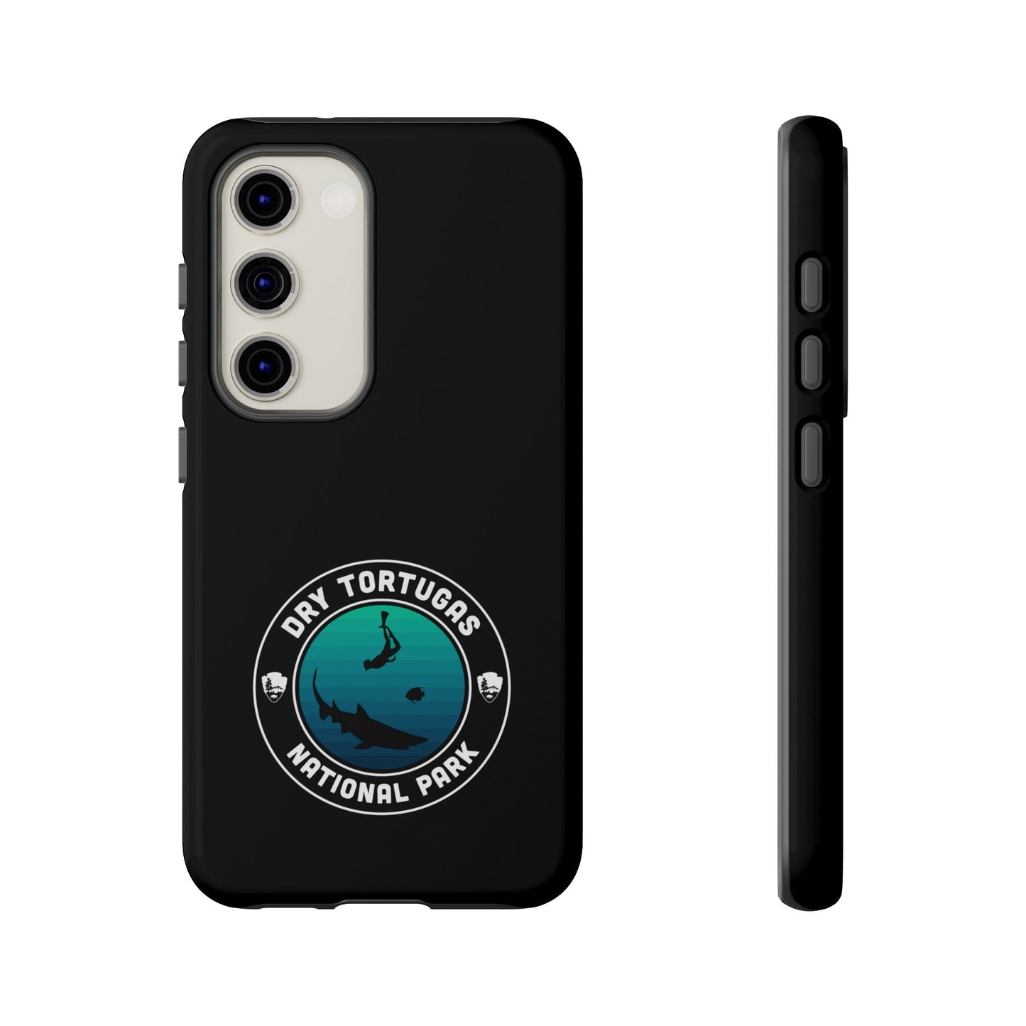 Dry Tortugas National Park Phone Case - Round Emblem Design