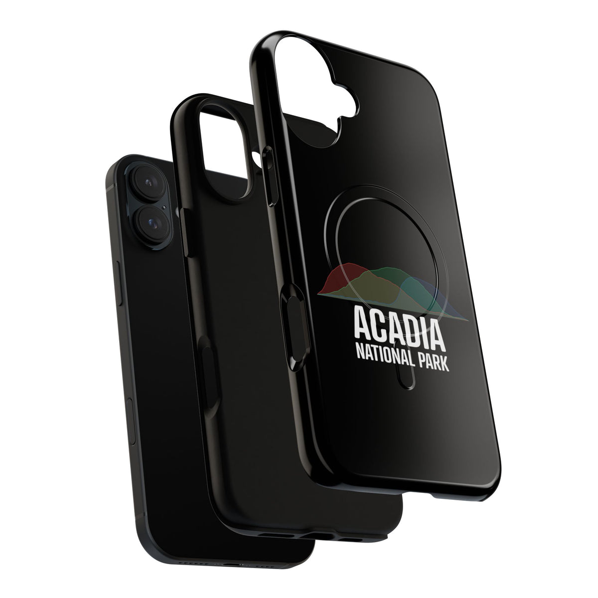 Acadia National Park iPhone Case with MagSafe - Histogram Design