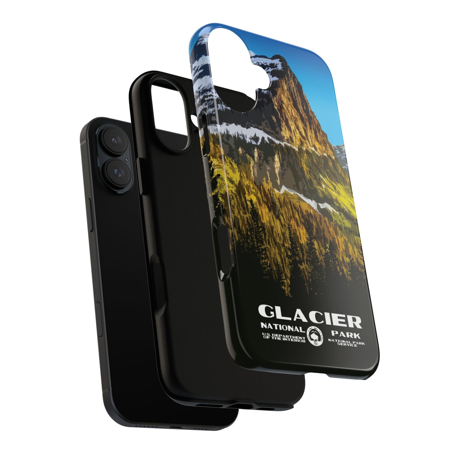 Glacier National Park Phone Case - WPA Style
