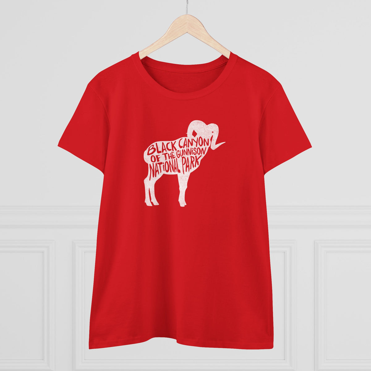 Black Canyon of the Gunnison National Park Women's T-Shirt - Bighorn Sheep