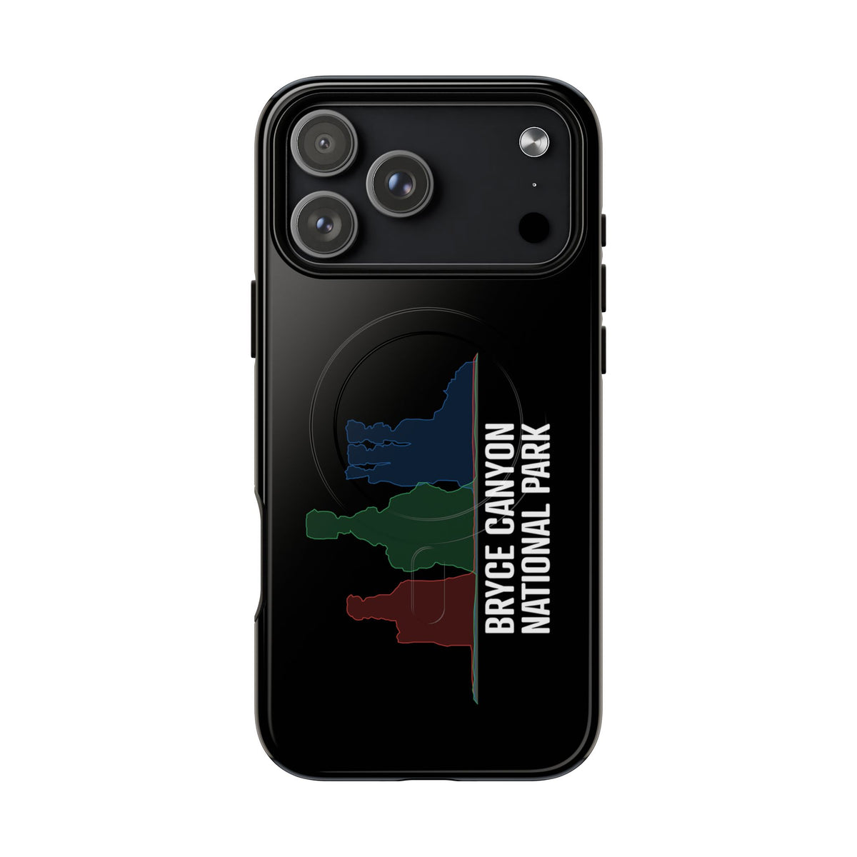 Bryce Canyon National Park iPhone Case with MagSafe - Histogram Design
