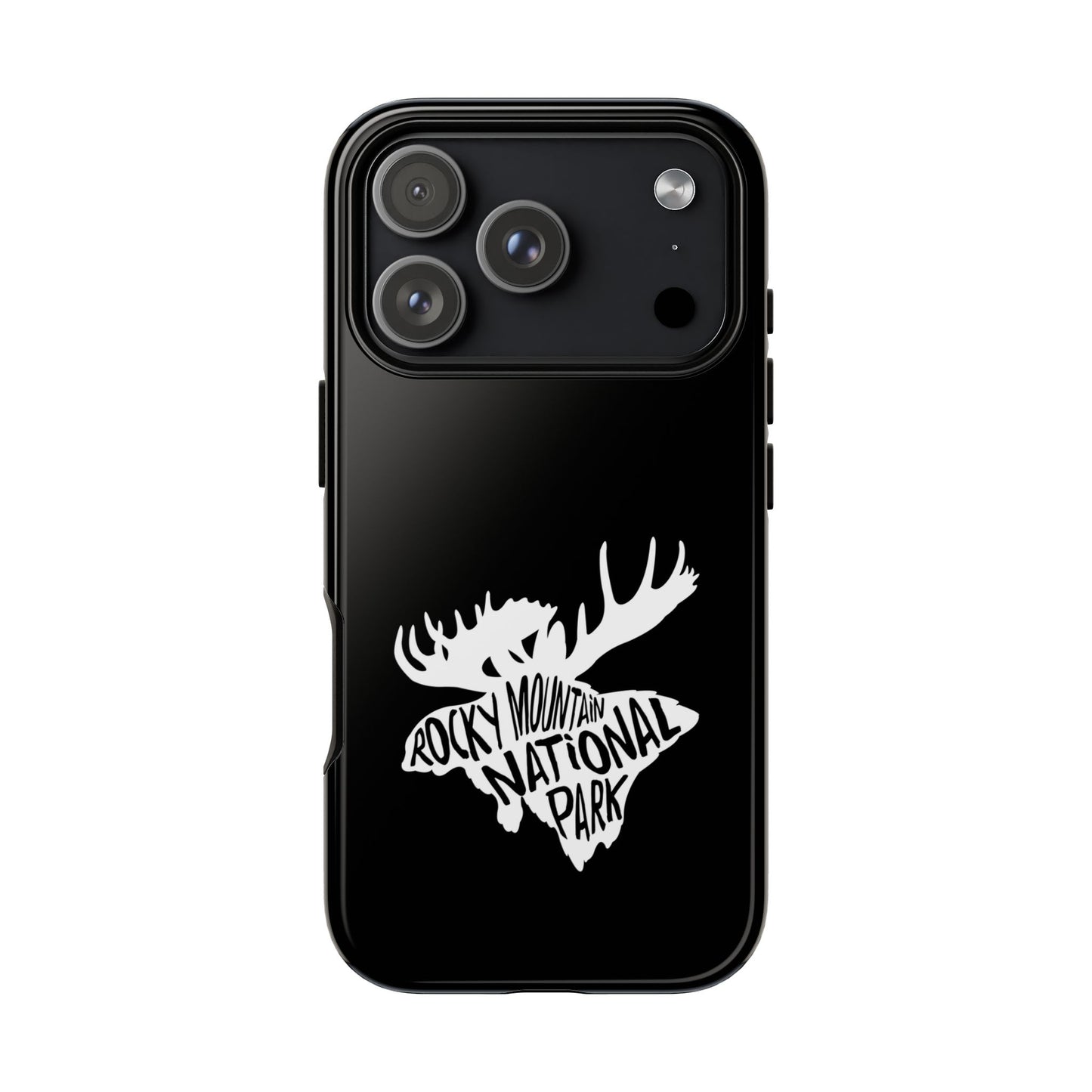 Rocky Mountain National Park Phone Case - Moose Design