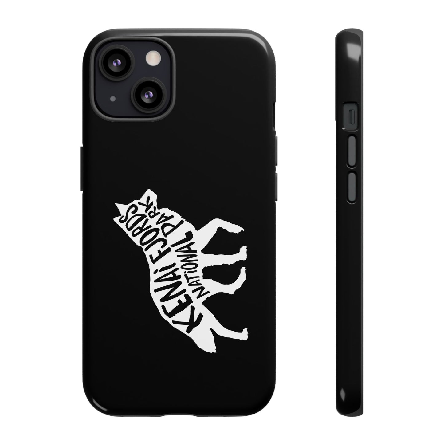 Kenai Fjords National Park Phone Case - Wolf Design