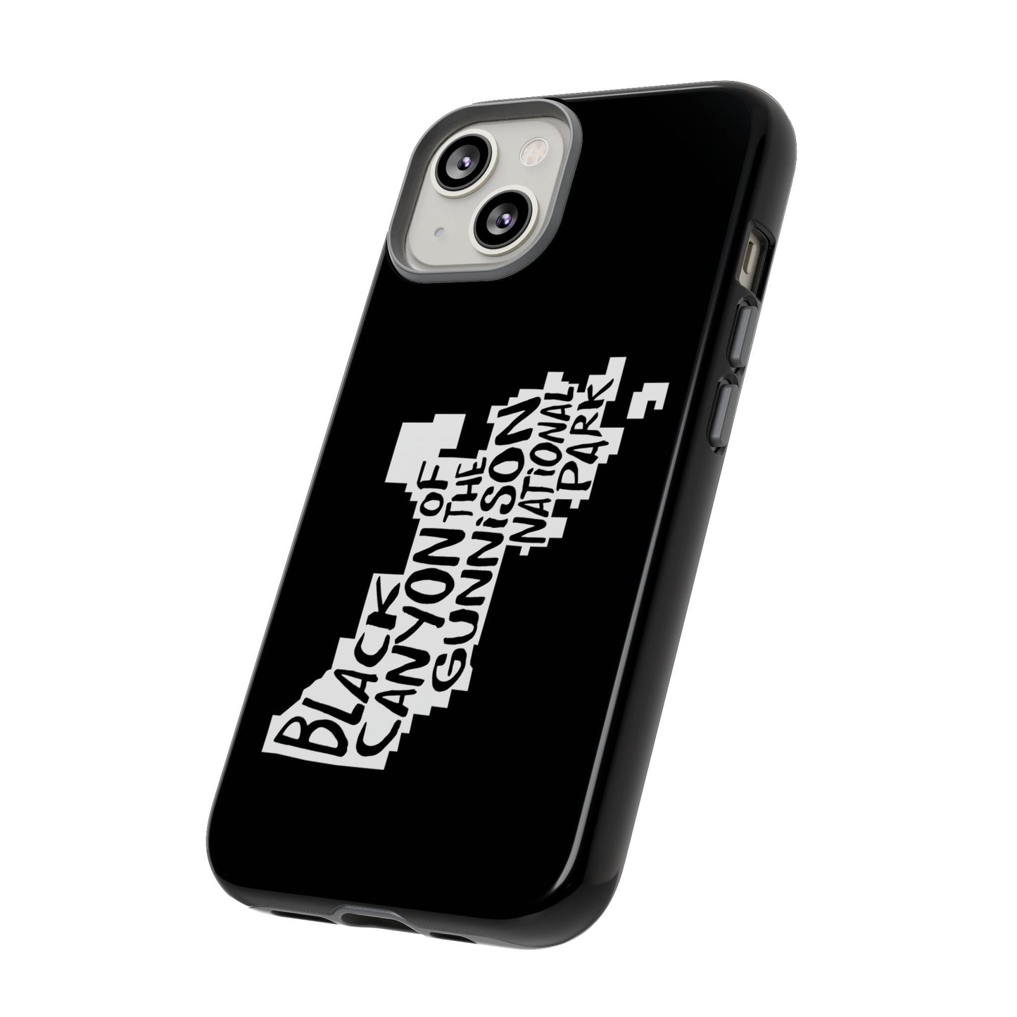 Black Canyon of the Gunnison National Park Phone Case - Map Design