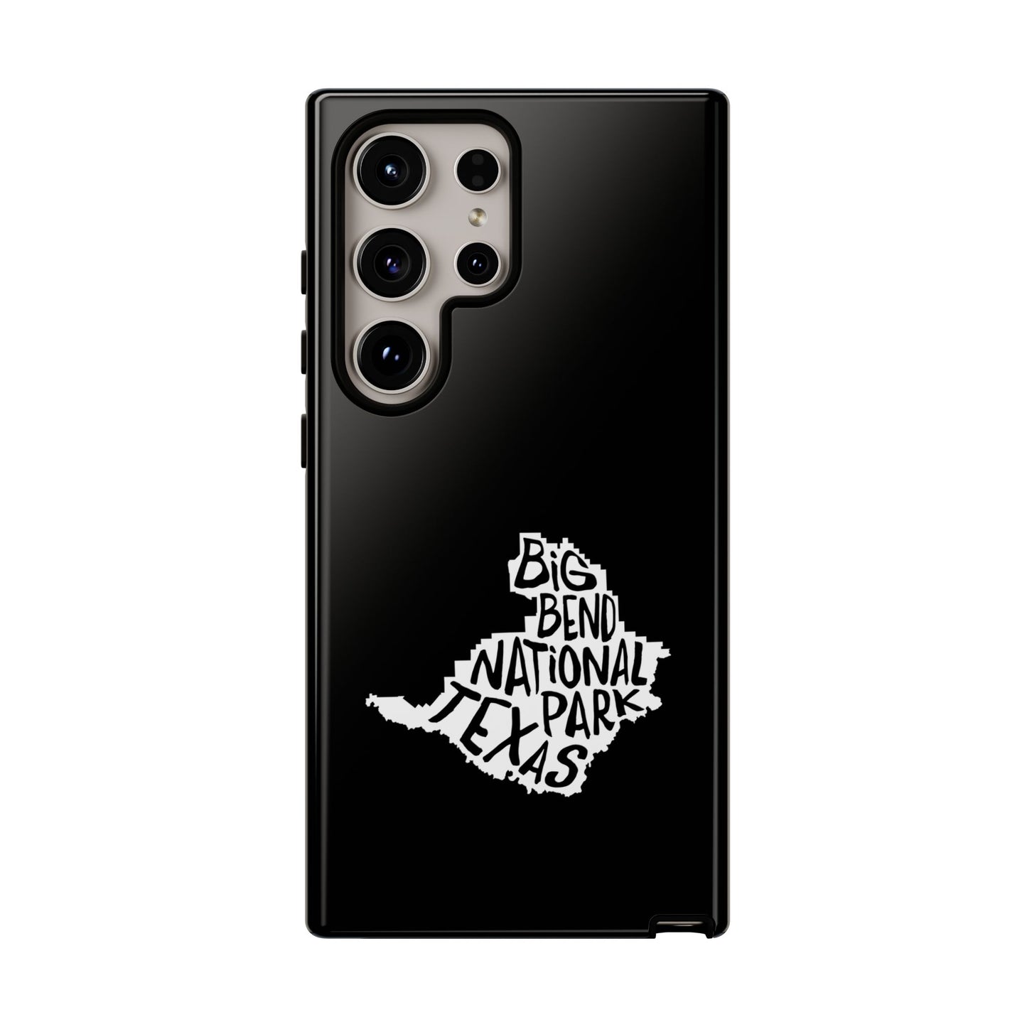 Big Bend National Park Phone Case - Map Design