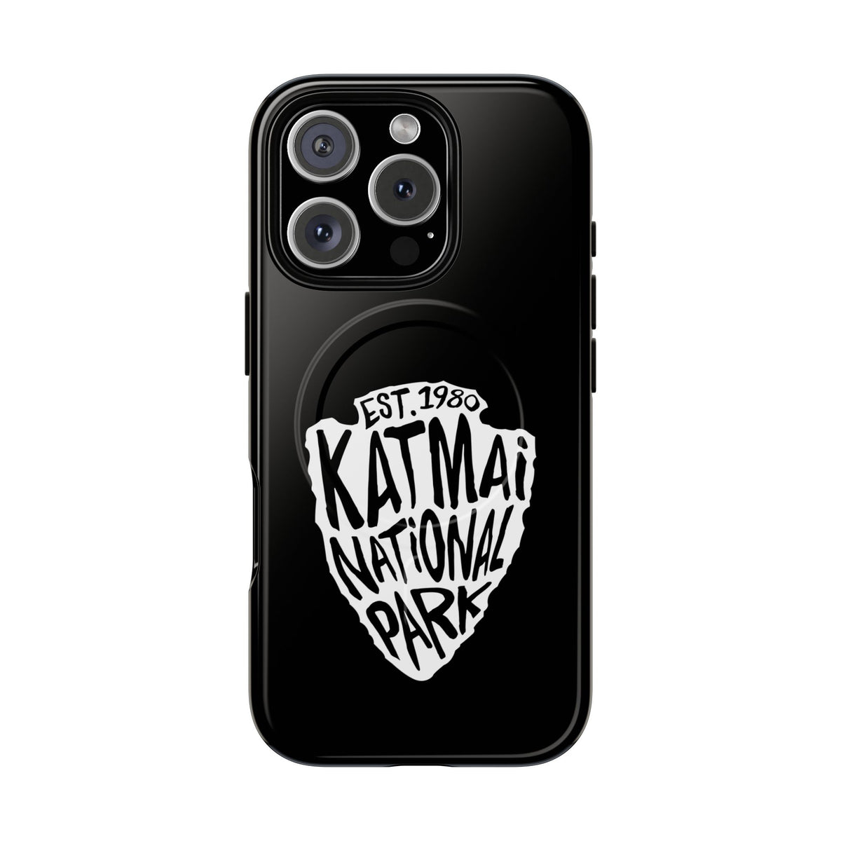 Katmai National Park iPhone Case with MagSafe - Arrowhead Design