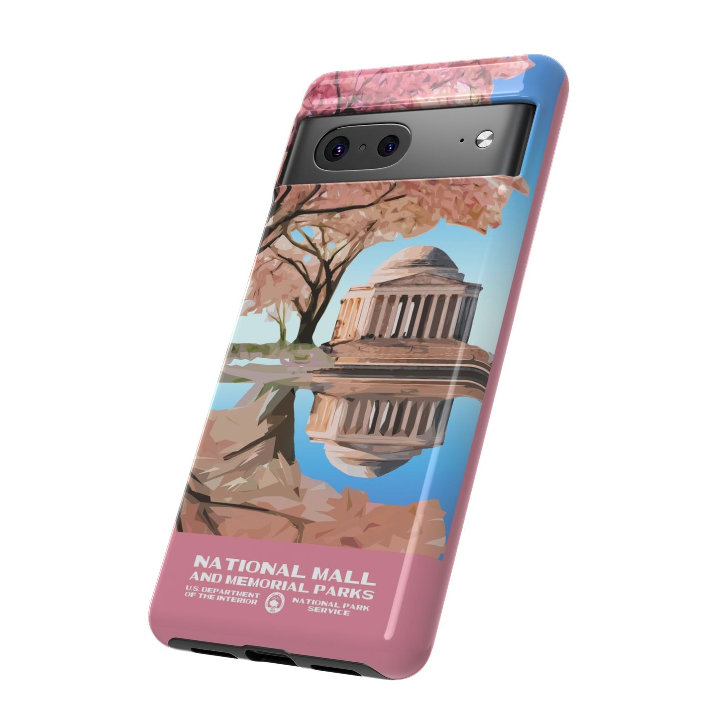 National Mall Washington DC WPA Phone Case