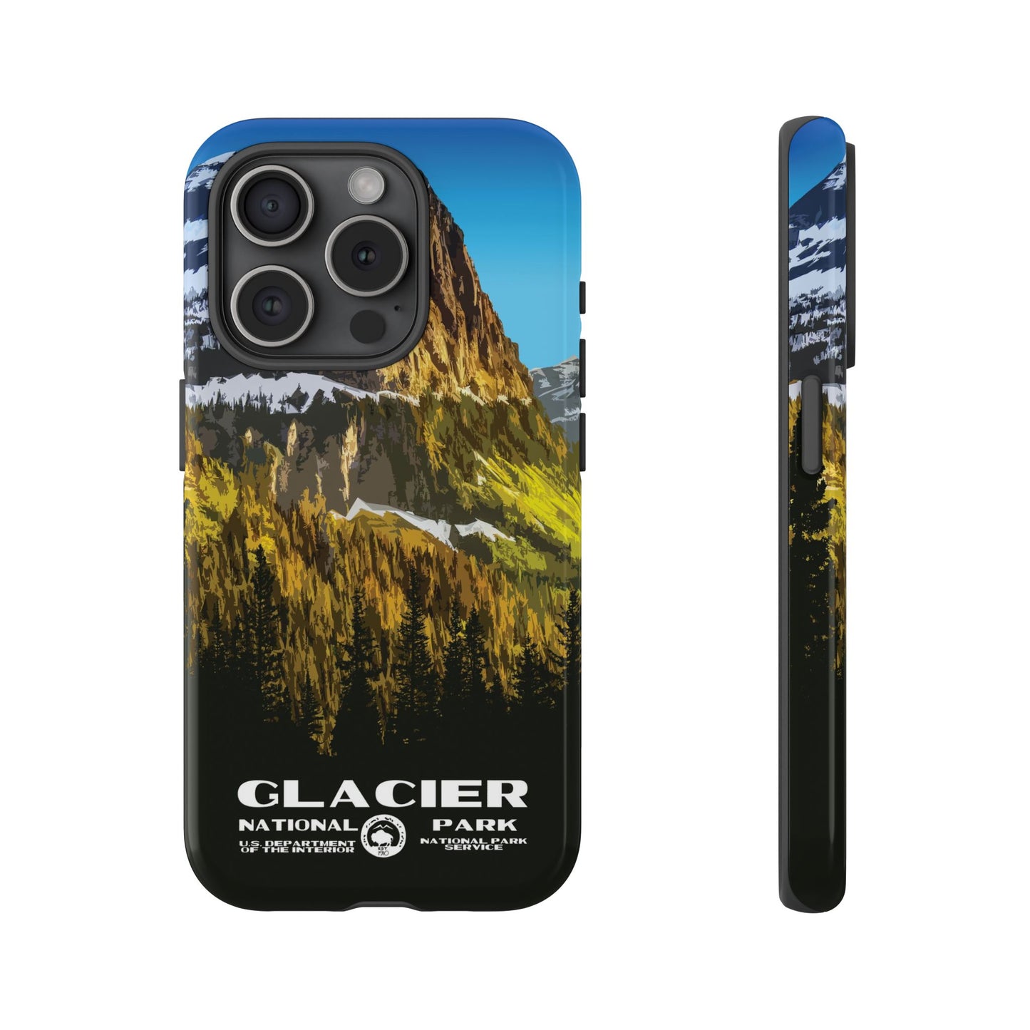 Glacier National Park Phone Case - WPA Style