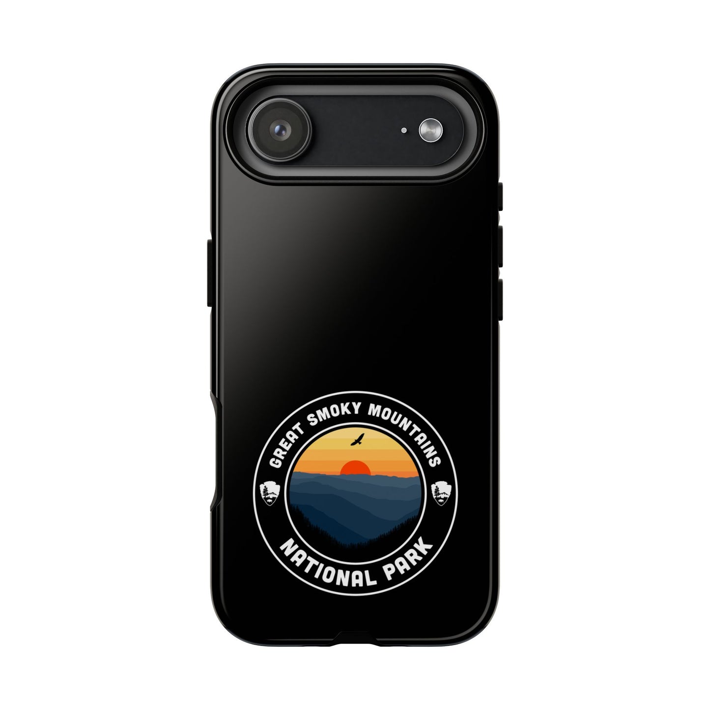 Great Smoky Mountains National Park Phone Case - Round Emblem Design