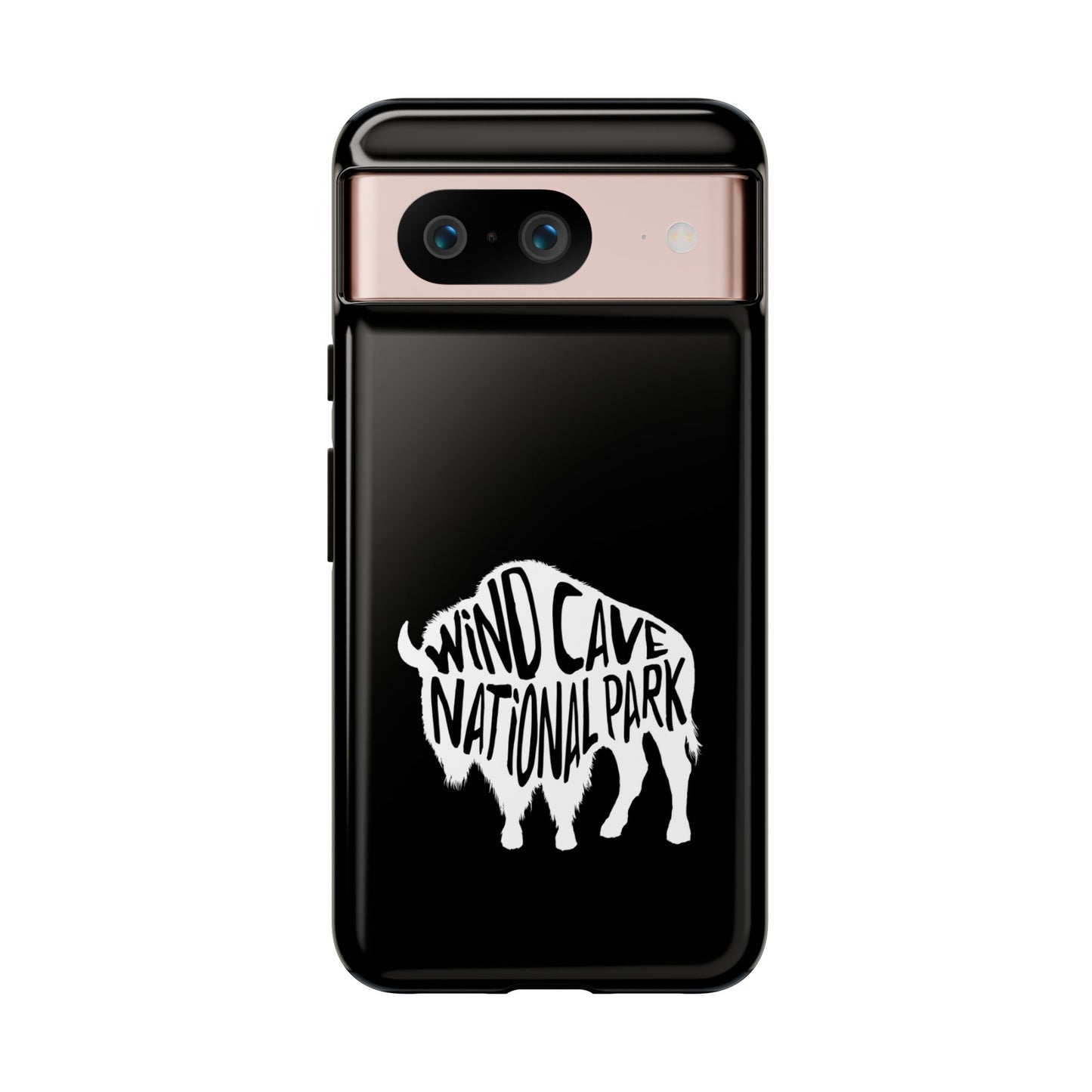 Wind Cave National Park Phone Case - Bison Design