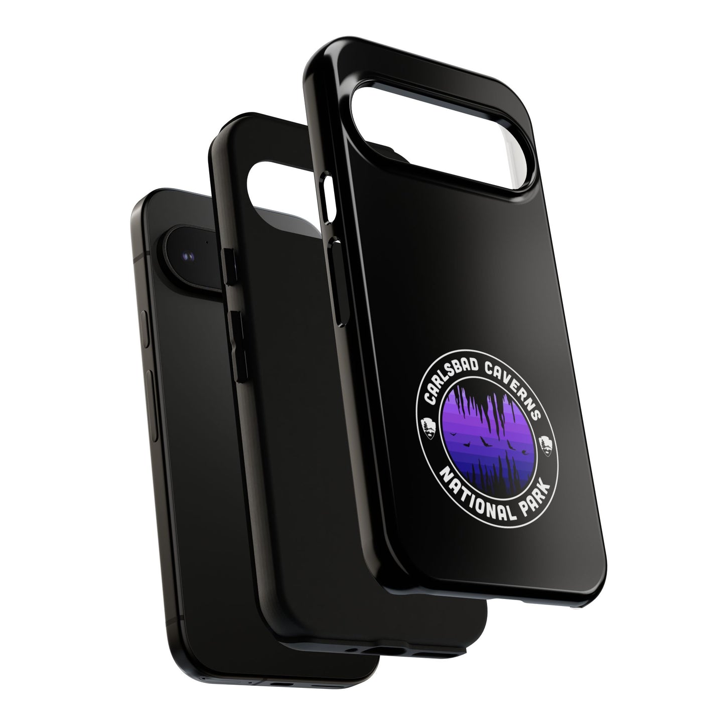 Carlsbad Caverns National Park Phone Case - Round Emblem Design