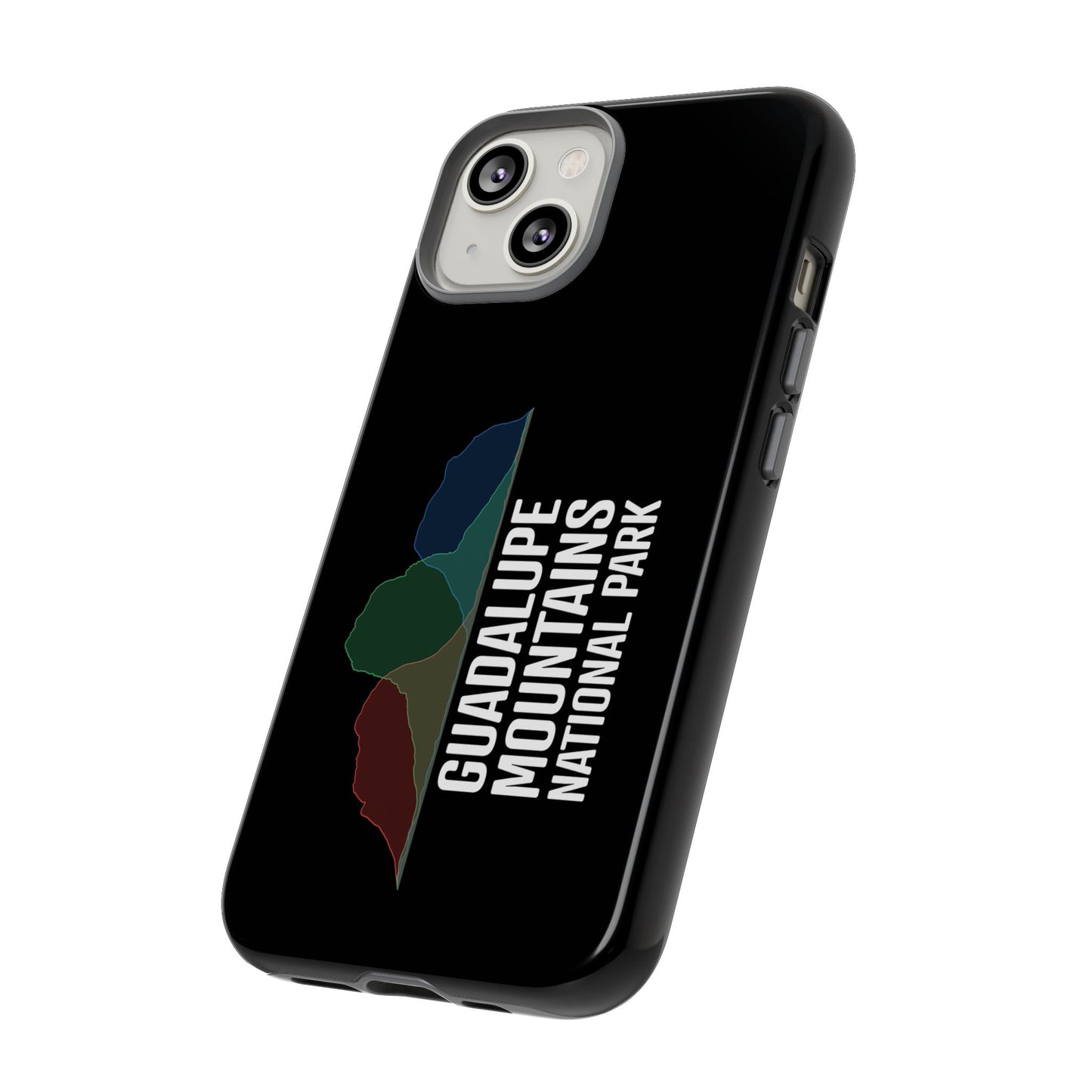 Guadalupe Mountains National Park Phone Case - Histogram Design