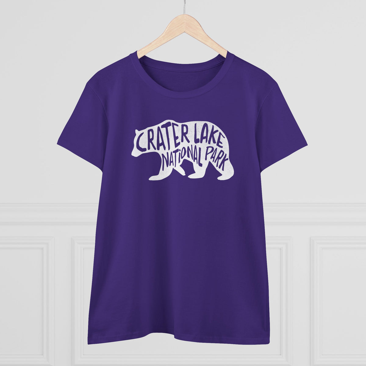 Crater Lake National Park Women's T-Shirt - Black Bear