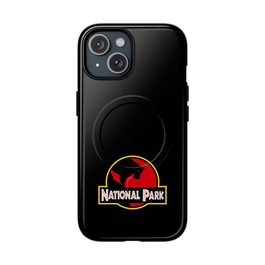 Mountain Goat National Park iPhone Case with MagSafe - Parody Logo