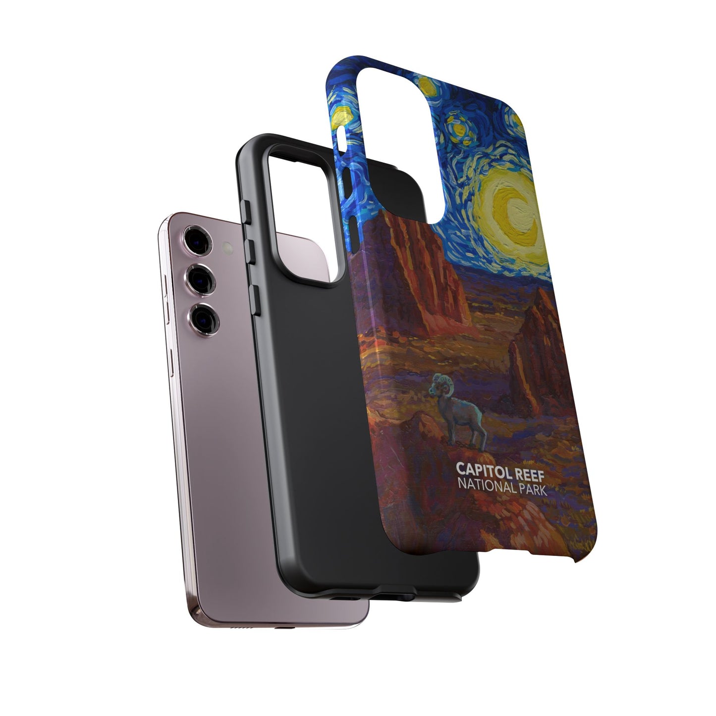 Capitol Reef National Park Phone Case - Starry Night