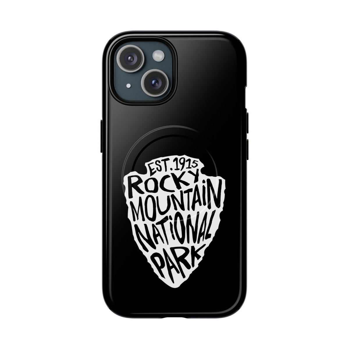 Rocky Mountain National Park iPhone Case with MagSafe - Arrowhead Design