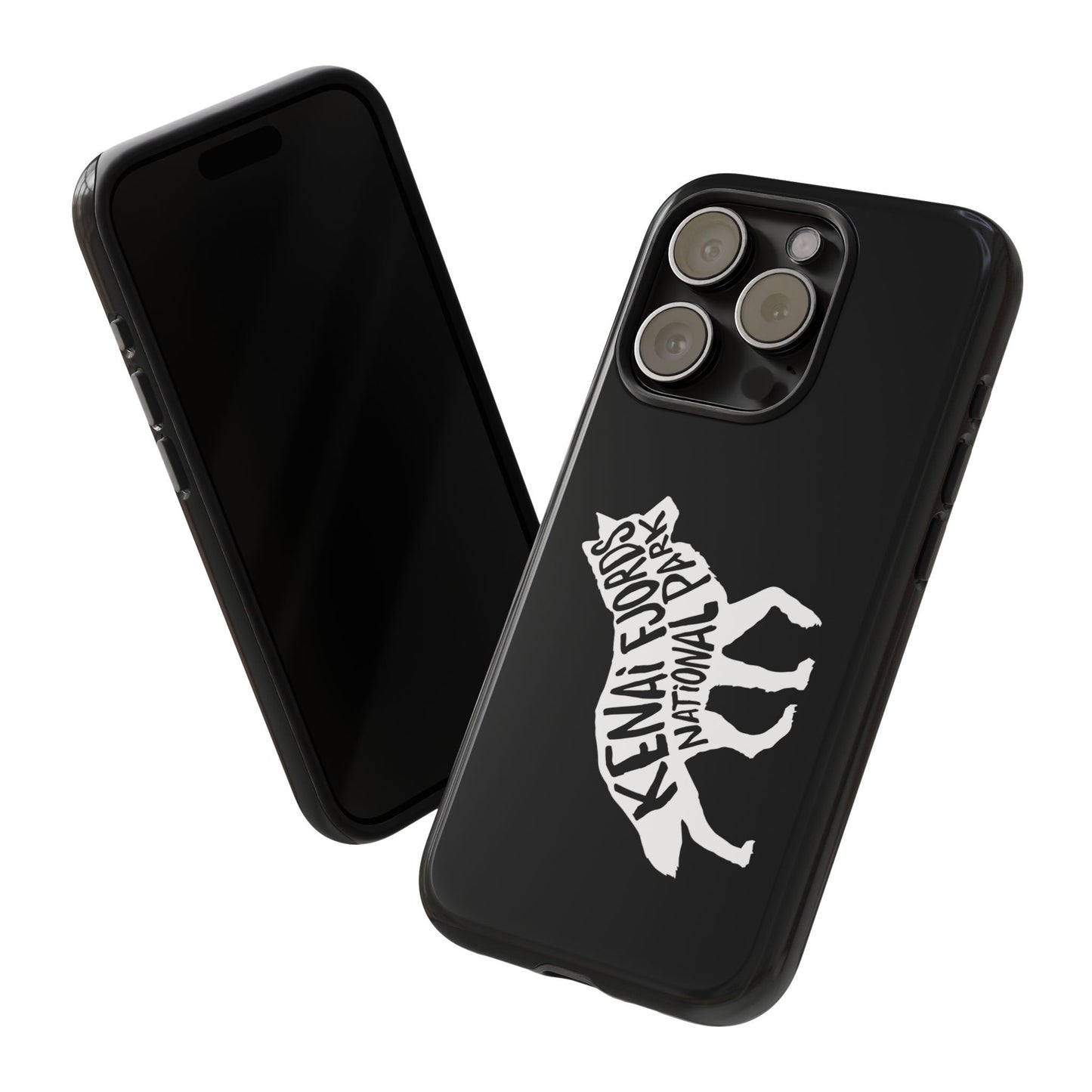 Kenai Fjords National Park Phone Case - Wolf Design