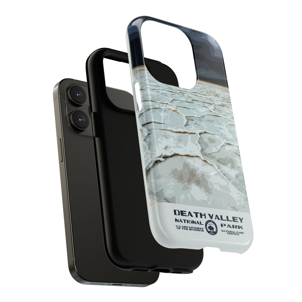 Death Valley National Park iPhone Case with MagSafe - Badwater Basin