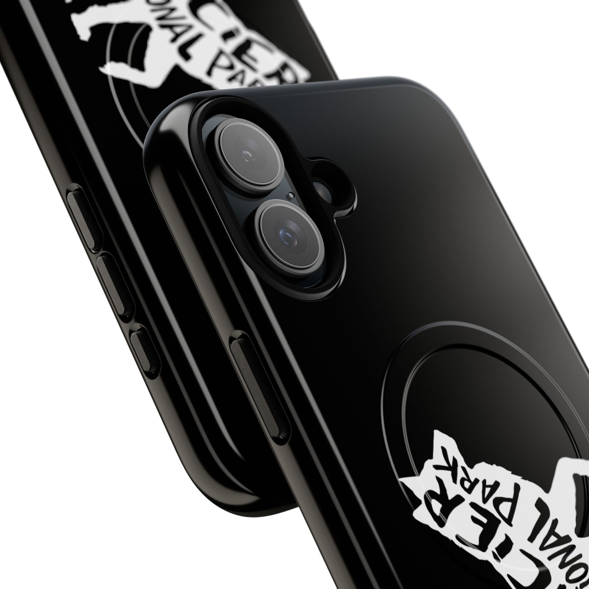 Glacier National Park iPhone Case with MagSafe - Wolf Design