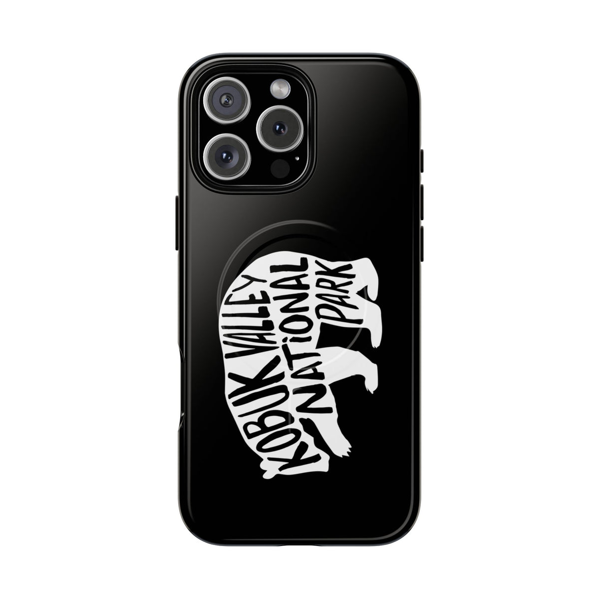 Kobuk Valley National Park iPhone Case with MagSafe - Grizzly Bear Design