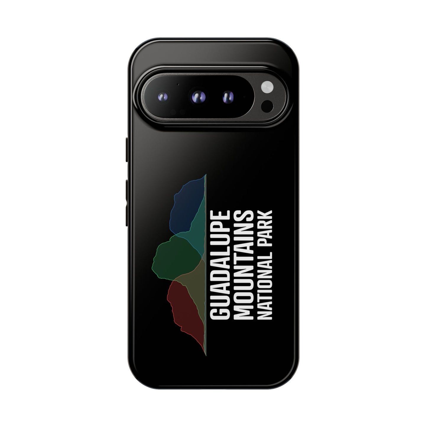 Guadalupe Mountains National Park Phone Case - Histogram Design