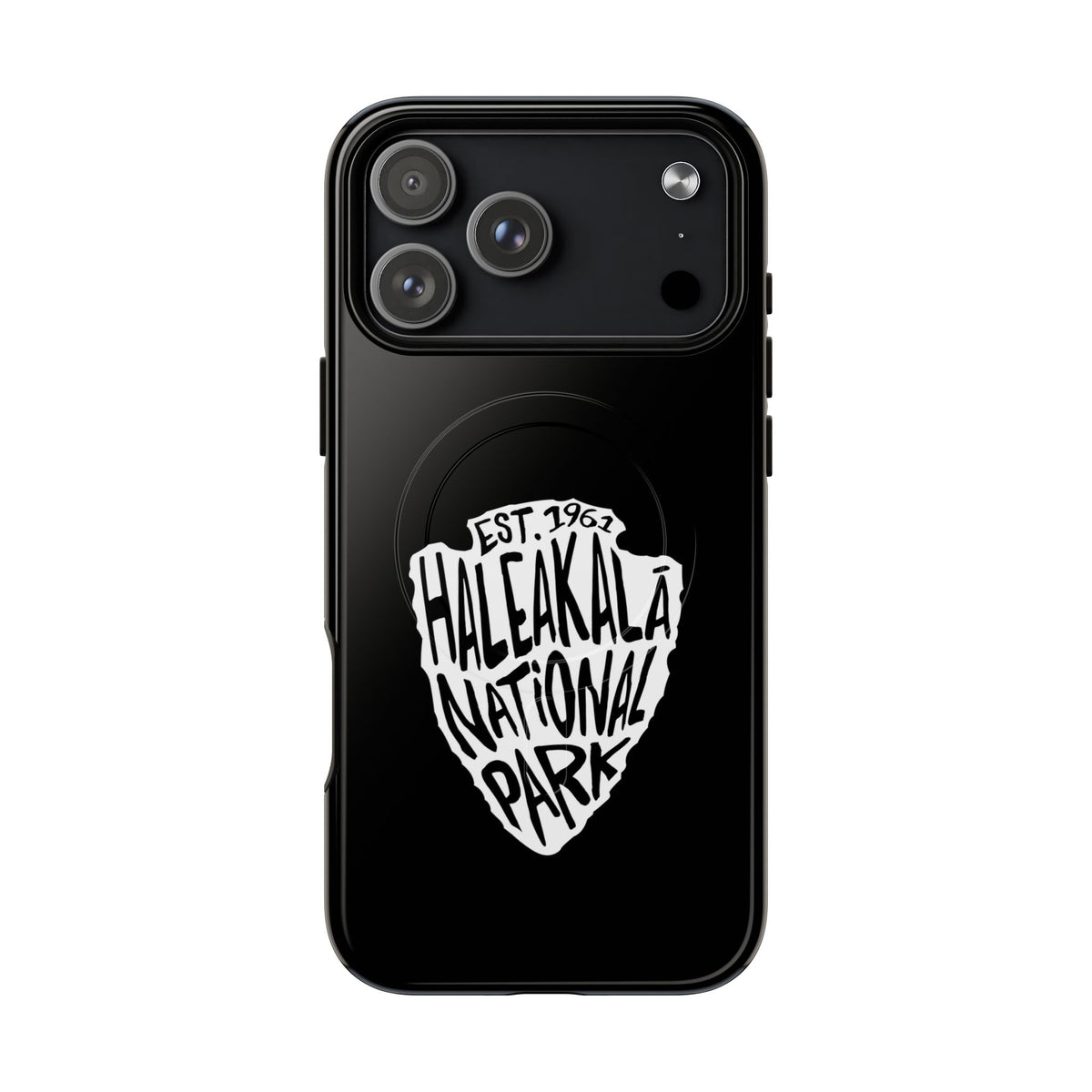 Haleakala National Park iPhone Case with MagSafe - Arrowhead Design