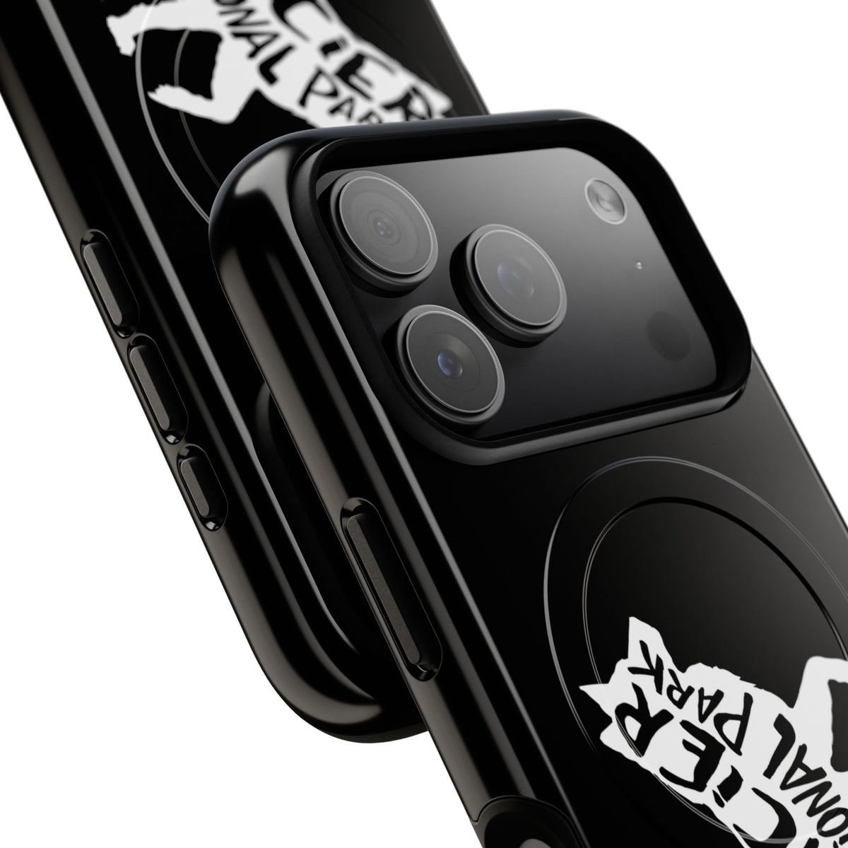 Glacier National Park iPhone Case with MagSafe - Wolf Design