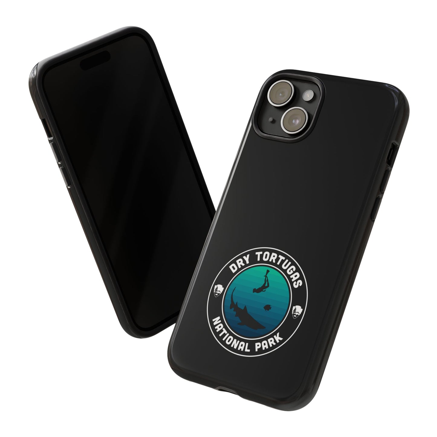 Dry Tortugas National Park Phone Case - Round Emblem Design