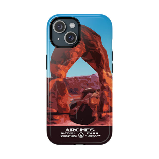 Arches National Park iPhone Case with MagSafe - WPA Design