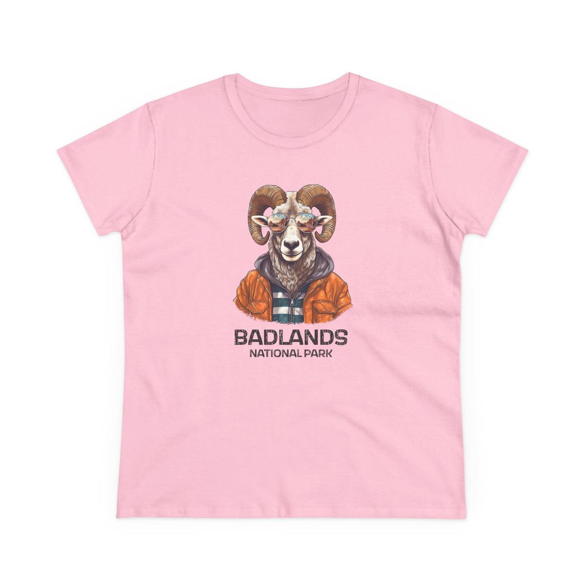 Badlands National Park Women's T-Shirt - Cool Bighorn Sheep