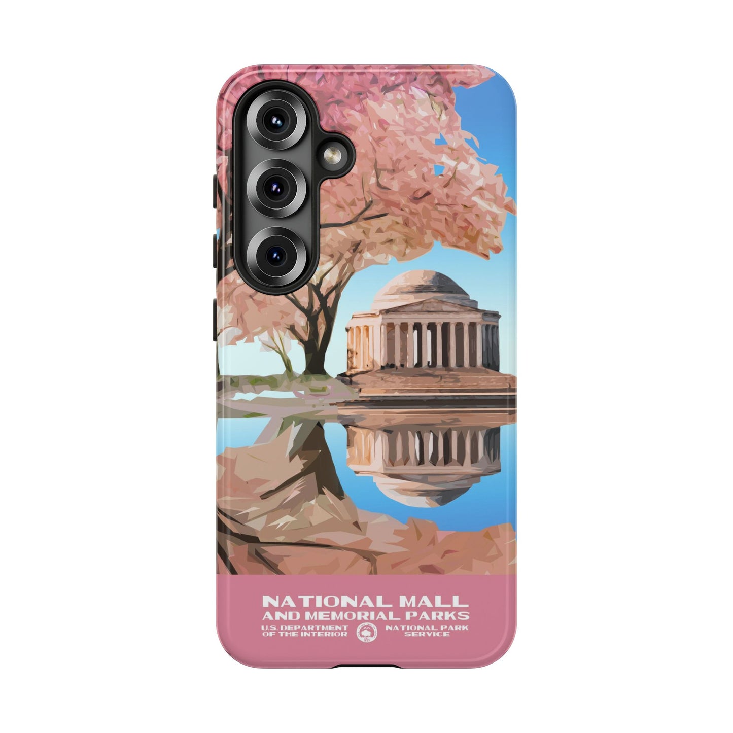 National Mall Washington DC WPA Phone Case