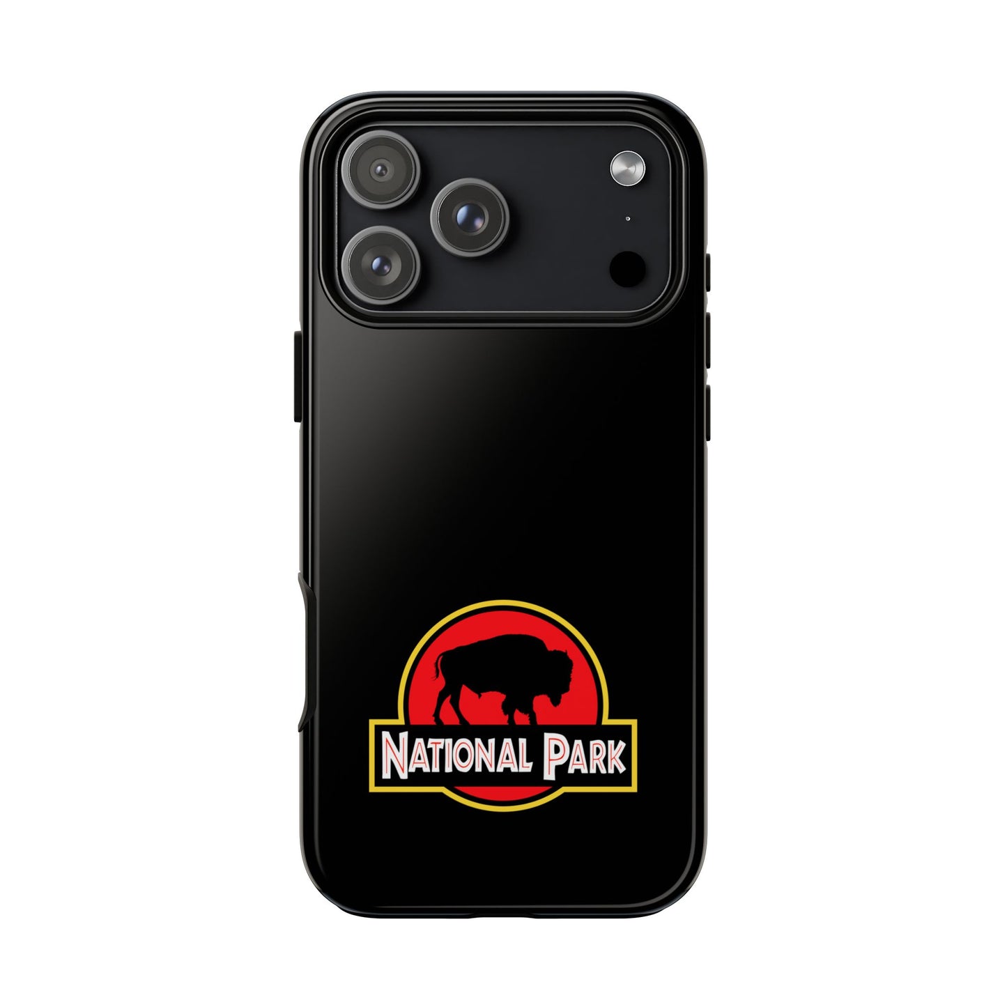 Bison National Park Phone Case - Parody Logo