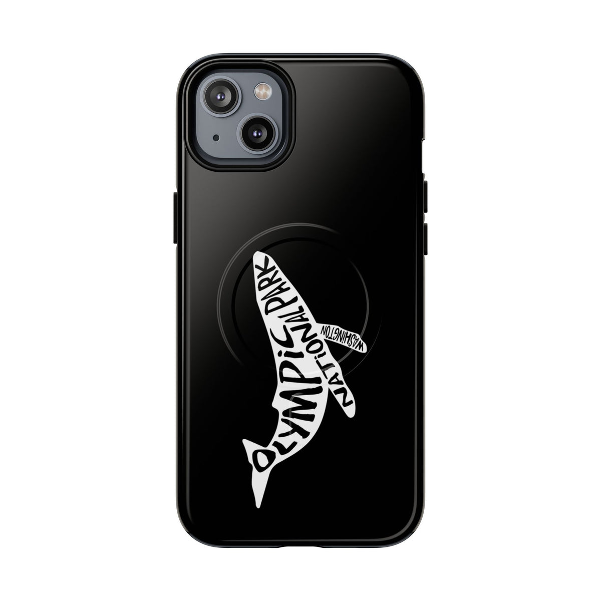 Olympic National Park iPhone Case with MagSafe - Humpback Whale Design