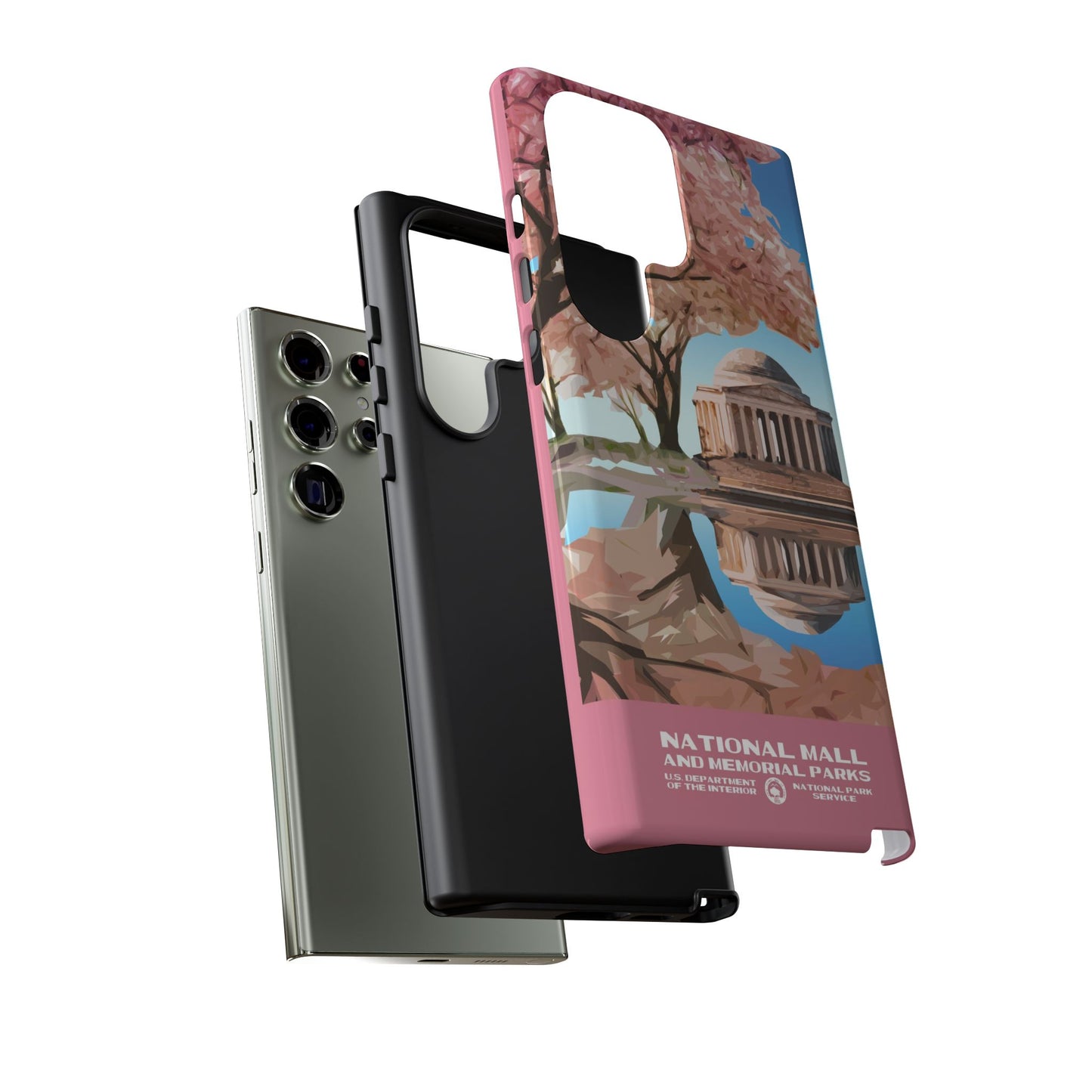 National Mall Washington DC WPA Phone Case