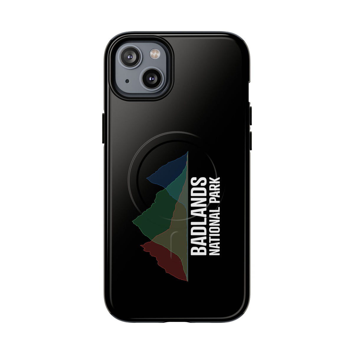 Badlands National Park iPhone Case with MagSafe - Histogram Design