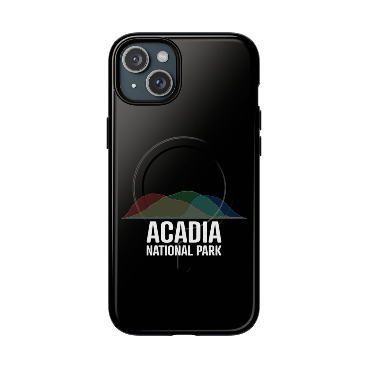 Acadia National Park iPhone Case with MagSafe - Histogram Design