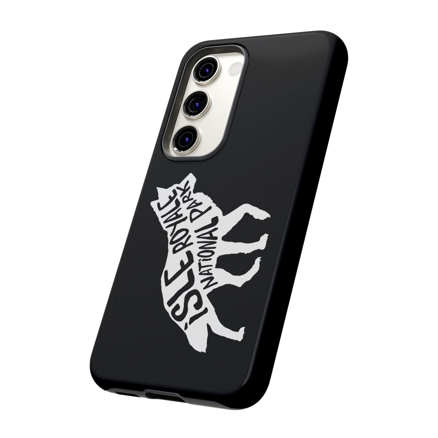 Isle Royale National Park Phone Case - Wolf Design