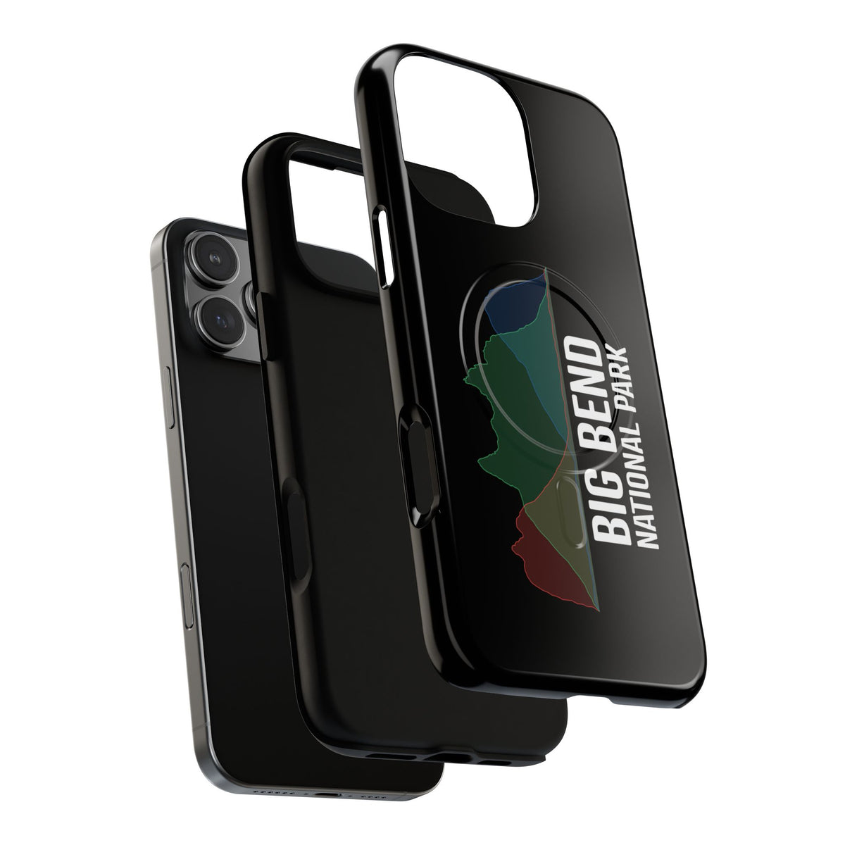 Big Bend National Park iPhone Case with MagSafe - Histogram Design