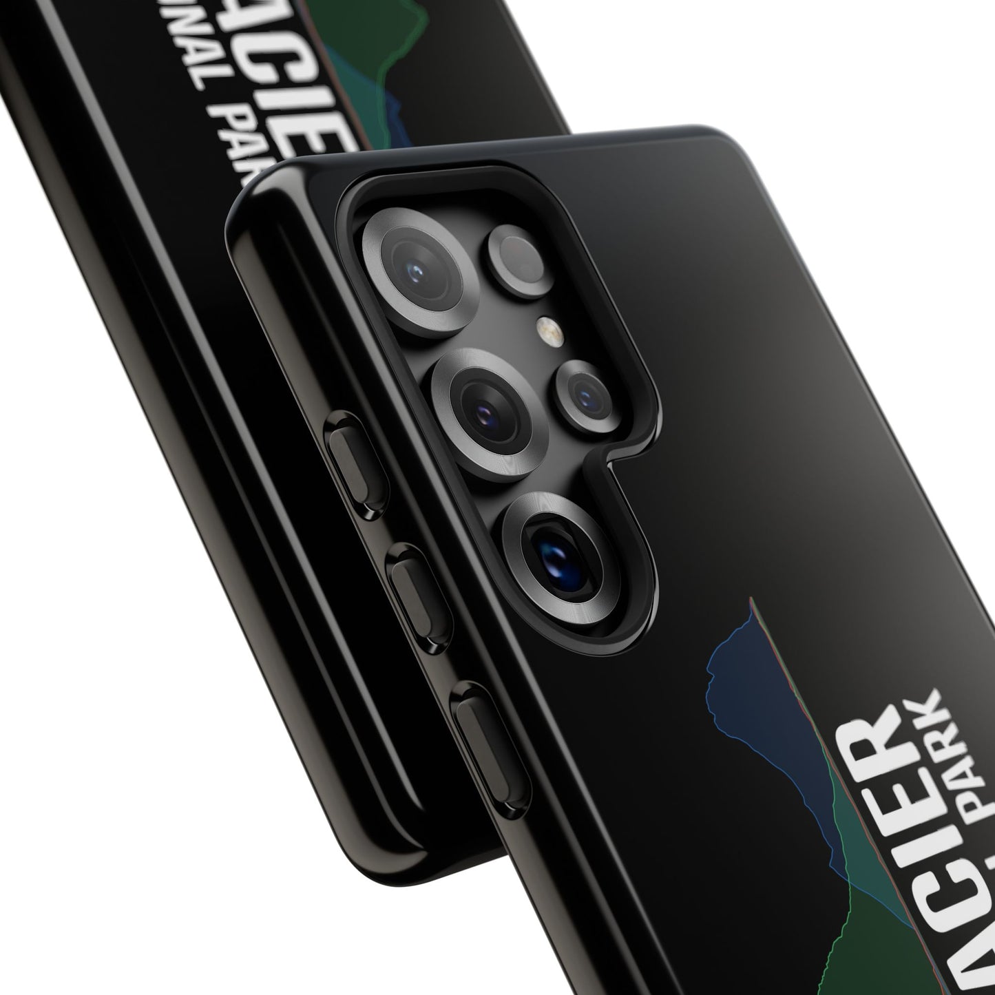 Glacier National Park Phone Case - Histogram Design